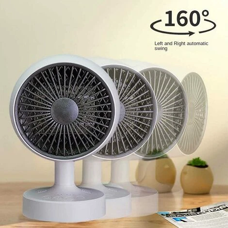 Mini Small 500w Electric Heater, Electric Heater, Ceramic Fan Heater, Auxiliary Heater, Fan Heater Bathroom Bedroom Office 6 Mini Small 500w Electric Heater, Electric Heater, Ceramic Fan Heater, Auxiliary Heater, Fan Heater Bathroom Bedroom Office - Image 4