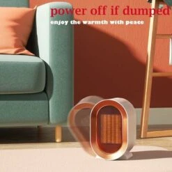 Bathroom Fan Heater PTC 1200W Ceramic Electric Heater Fan Heater Booster Heater Multiple Protection Safety Thermostat Rear Handle -Heating Equipment 78707431 5