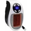 500 Watts Blowing Ceramic Heating Mini Heating Blowing Economic Heating Heating Heating On Socket With Thermostat And Timer, For Desk, Bedroom, Living Room- Blanche-with Remote Control） -Heating Equipment 80254597 1
