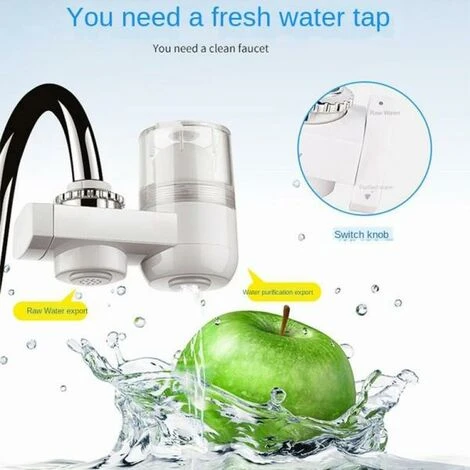 Faucet Water Filter Tap Water Purifier 8 Layer Purification Remove Lead Flouride 4 Faucet Water Filter Tap Water Purifier 8 Layer Purification Remove Lead Flouride - Image 2