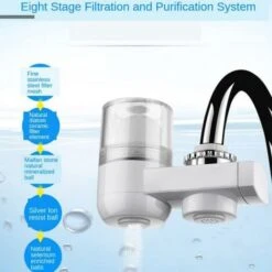 Faucet Water Filter Tap Water Purifier 8 Layer Purification Remove Lead Flouride 11 Faucet Water Filter Tap Water Purifier 8 Layer Purification Remove Lead Flouride -Heating Equipment 81448972 5