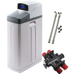 Monarch SE-14 Plumbsoft Electric Water Softener + Installation Kit - 1-8 Family