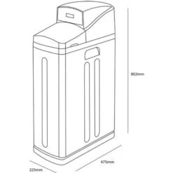 Monarch SE-14 Plumbsoft Electric Water Softener + Installation Kit - 1-8 Family -Heating Equipment 81578905 3