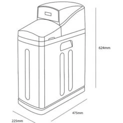 Monarch SE-11 Plumbsoft Electric Water Softener + Installation Kit - 1-5 Family -Heating Equipment 81579865 3