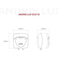 Ariston ANDRIS LUX ECO 10 L Oversink Electric Water Heater 2.5kW With A Titanium Enamelled Tank, A Class ErP Rating, Copper Heating Element, Manufactured To Be Installed In UK - 3100717. 11 Ariston ANDRIS LUX ECO 10 L Oversink Electric Water Heater 2.5kW With A Titanium Enamelled Tank, A Class ErP Rating, Copper Heating Element, Manufactured To Be Installed In UK - 3100717. -Heating Equipment 83687013 5