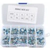 GDRHVFD 100Pcs 10 Value RM065 6MM Multiturn Trimmer Potentiometer Variable Resistor Kit Assortment With Plastci Box -Heating Equipment 88107783 1