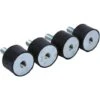 4x M8 Rubber Mounts Anti-Vibration Dampers Silentblock Bobbins(VD3020 M823) -Heating Equipment 88296497 1