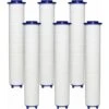 FILTER Shower Head 6 PP Cotton Filters, PP Cotton Filter Element For Hand Shower And Ionic Filter, For Rain Shower Head -Heating Equipment 88296944 1