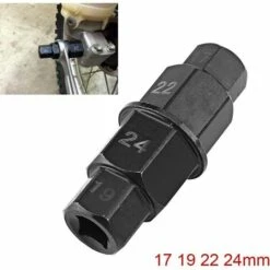 Motorcycle Front Wheel 1Pc 17 19 22 Adapter Key Socket Disassembly Mounting Motorcycle Front Wheel Axle 24mm -Heating Equipment 88617048 3