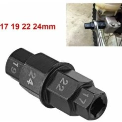 Motorcycle Front Wheel 1Pc 17 19 22 Adapter Key Socket Disassembly Mounting Motorcycle Front Wheel Axle 24mm -Heating Equipment 88617048 4