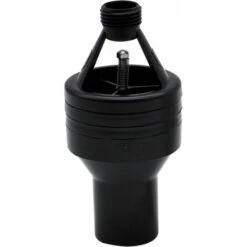 Hotun Hiflo 15mm X 32mm Odour Seal Dry Trap Tundish HHB100C - Black