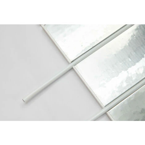 FOIL COATED OVER LAY 20MM THICK FOR 16MM PIPE 100 Micron PACK OF 10 UNDERFLOOR HEATING 4 FOIL COATED OVER LAY 20MM THICK FOR 16MM PIPE 100 Micron PACK OF 10 UNDERFLOOR HEATING - Image 2