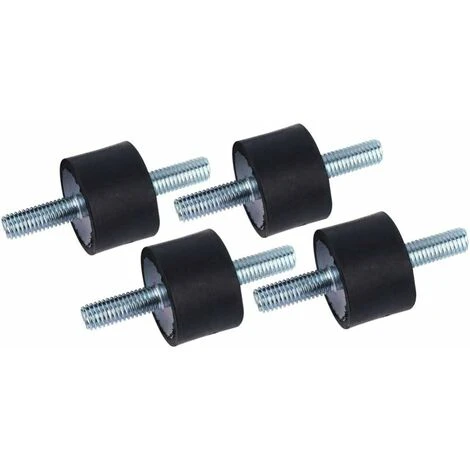 LITZEE 4 Pcs M8 Vibration Isolator Rubber Mounts 30 X 20 Vibration Mounts Rubber Vibration Isolator With Screws 6 LITZEE 4 Pcs M8 Vibration Isolator Rubber Mounts 30 X 20 Vibration Mounts Rubber Vibration Isolator With Screws - Image 4