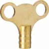 Brass Radiator Key - Radiator Bleed Key - Radiator Bleed Valve Key - Venting Air Valve - 1 Pack -Heating Equipment 90737003 1
