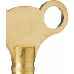 Brass Radiator Key - Radiator Bleed Key - Radiator Bleed Valve Key - Venting Air Valve - 1 Pack -Heating Equipment 90737003 3