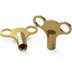 Solid Brass Radiator Key - Radiator Exhaust Exhaust Key - Radiator Valve Key- 2 Pack