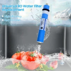 Ro Water Reverse Osmosis Membrane Universal Compatible Compatible System Drinking Water Filter Drinking Water Purifier 50G 11 Ro Water Reverse Osmosis Membrane Universal Compatible Compatible System Drinking Water Filter Drinking Water Purifier 50G -Heating Equipment 90818451 5