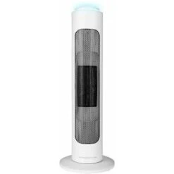 TCP Smart WiFi Ceramic Heater Cooling Portable Tower Fan 2000W White Thermostat -Heating Equipment 92354337 5