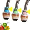 Activated Carbon Water Faucet, Water Faucet Cleaning Purifier, Universal Interface Filter With A Filter Element (3pcs) -Heating Equipment 92864771 1