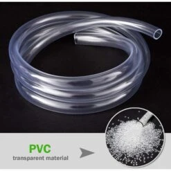 Transparent Pressure Hose 3 Meters, 10×12mm Flexible Pipe PVC Tube -Heating Equipment 92867759 3