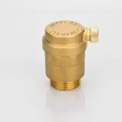Brass Automatic Drain Valves With Pressure Relief Valve For Solar Water Heater Flat Nozzle Exhaust Valve(25mm Interface, DN20)
