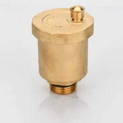 Automatic Brass Drain Valves With Pressure Relief Valve For Solar Water Heater Straight Exhaust Valve(20mm Interface, DN15)