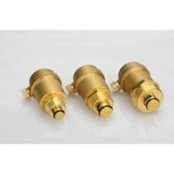 Automatic Brass Drain Valves With Pressure Relief Valve For Solar Water Heater Straight Exhaust Valve(20mm Interface, DN15) -Heating Equipment 93894124 3