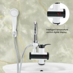 Instant Hot And Cold Water Dispenser Heater Heating Faucet Temperature Display Shower Head -Heating Equipment 95534327 4