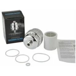 Anti-Limescale Shower Filter Protect Skin And Hair From Fluoride And Heavy Metals Soften Hard Water Shower Filter Chloramine Filter Shower Filter With Replaceable Cartridges -Heating Equipment 95644092 3