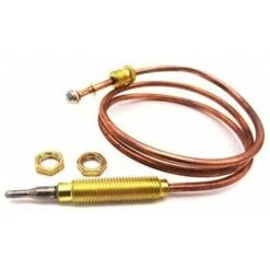 600mm Used On Universal Bbq Gas Thermocouple Grill Or Fire Pit Heater M8X1 End Cap And Head End