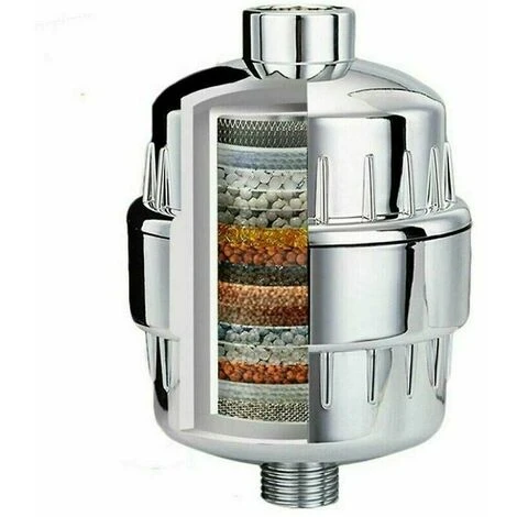 Water Filter Softener Hard Water Purifier Shower Head Universal Shower Filter 5 Water Filter Softener Hard Water Purifier Shower Head Universal Shower Filter - Image 3