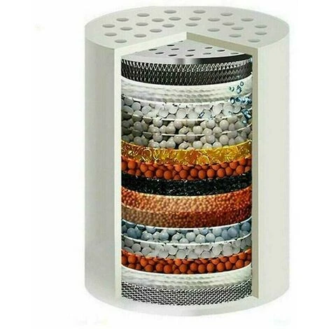 Water Filter Softener Hard Water Purifier Shower Head Universal Shower Filter 6 Water Filter Softener Hard Water Purifier Shower Head Universal Shower Filter - Image 4