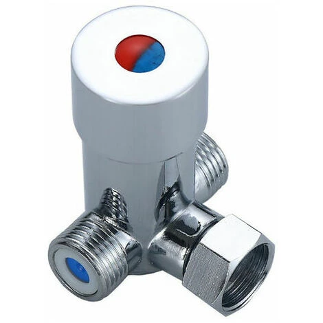 Automatic Thermostatic Faucet Connections G1/2 Valve Hot And Cold Water Mixing Valve 3 Automatic Thermostatic Faucet Connections G1/2 Valve Hot And Cold Water Mixing Valve