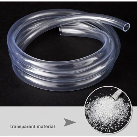 5 Meter PVC Hose Pressure Flexible Tubing Transparent Aquarium Hose For Gas And Liquid Transport (4mm X 6mm) 4 5 Meter PVC Hose Pressure Flexible Tubing Transparent Aquarium Hose For Gas And Liquid Transport (4mm X 6mm) - Image 2