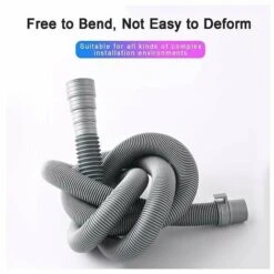 Washing Machine Outlet Pipe Drain Extension Pipe Wave Wheel Extension Pipe Basin Under The Water Pipe Vegetable Basin Outlet Pipe 8 Washing Machine Outlet Pipe Drain Extension Pipe Wave Wheel Extension Pipe Basin Under The Water Pipe Vegetable Basin Outlet Pipe -Heating Equipment 95950300 3