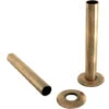Warmehaus Pair Of 180mm Antique Copper Radiator Pipe Sleeve Covers And Pipe Collars 2 Warmehaus Pair Of 180mm Antique Copper Radiator Pipe Sleeve Covers And Pipe Collars -Heating Equipment 96111176 1