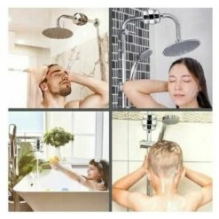 Shower Filter Purifies And Softens Water - Anti-Calc - 15-Stage Replaceable Filter Cartridge With Vitamin C - Perfect For Enhancing Cleansing Of The Body And Moisturizing Of The Skin And Hair 10 Shower Filter Purifies And Softens Water - Anti-Calc - 15-Stage Replaceable Filter Cartridge With Vitamin C - Perfect For Enhancing Cleansing Of The Body And Moisturizing Of The Skin And Hair -Heating Equipment 96182416 4