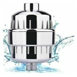 Shower Filter, Anti-limescale Shower Filter, Filters Out Chloramine, Fluoride And Heavy Metals, Shower Filters With Replaceable Cartridges Soften Hard Water, Protect Skin And Hair