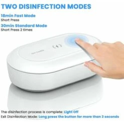 Cell Phone Disinfection Box UV Sterilizer UV Light Virus, Smartphone Disinfectant, Disinfection Device With Aromatherapy Function -Heating Equipment 96241998 3