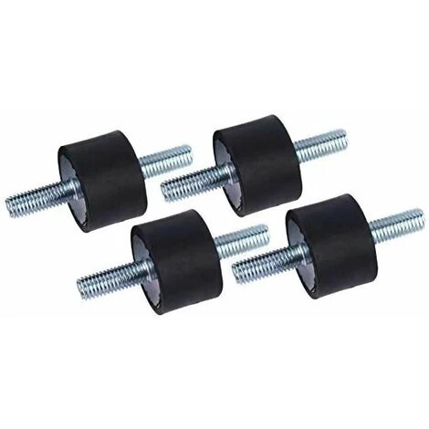 LITZEE 4pcs M8 Anti-vibration Isolator Rubber Mounts 30 X 20 Vibration Damping Mounts Anti-vibration Rubber Isolator With Screws 3 LITZEE 4pcs M8 Anti-vibration Isolator Rubber Mounts 30 X 20 Vibration Damping Mounts Anti-vibration Rubber Isolator With Screws