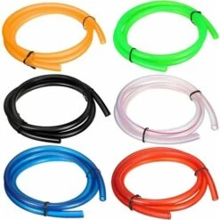 Motorcycle Gasoline Fuel Line Tube Hose Suitable For Small Engines, 5mm Inner Diameter,8mm Outer Diameter Double Layer Gasoline Hose Pipe Fuel Hose Gasoline Hose -Heating Equipment 97100206 5