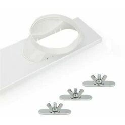 Adjustable Window Panels And Flat Nozzle Air Conditioning Kit -Heating Equipment 97453351 4