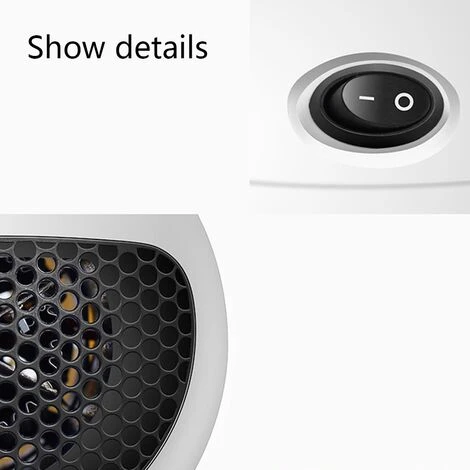 Mini Classic Personal Retro Air Circulator Fan 5 Mini Classic Personal Retro Air Circulator Fan - Image 3