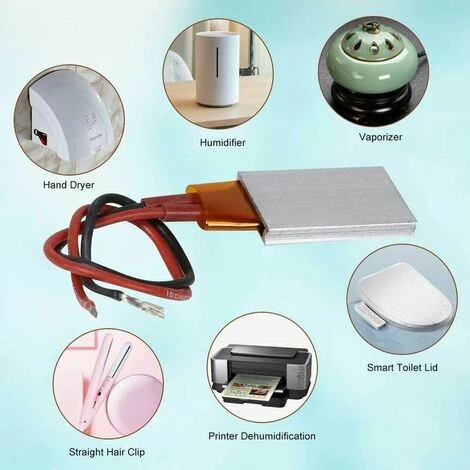 Constant Temperature Aluminum Ceramic Heating Plate Constant Temperature Ceramic Suitable For Micro-heating (230℃)-AC DC 12V Shell PTC Heating Element 4 Constant Temperature Aluminum Ceramic Heating Plate Constant Temperature Ceramic Suitable For Micro-heating (230℃)-AC DC 12V Shell PTC Heating Element - Image 2