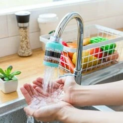 Activated Carbon Water Faucet, Water Faucet Cleaning Purifier, Universal Interface Filter With One Filter Element (4pcs) 10 Activated Carbon Water Faucet, Water Faucet Cleaning Purifier, Universal Interface Filter With One Filter Element (4pcs) -Heating Equipment 97813025 4