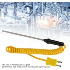 K Type Surface Thermocouple Sensor Probe Handheld Thermal Probe With Insulated Handle For Temperature Testing(Temperature Probe Thermocouple) -Heating Equipment 98857899 5