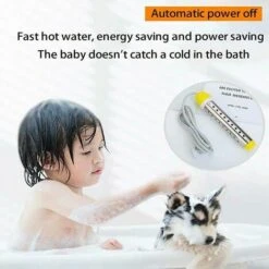 Immersion Heater Mini Portable Electric Water Boil Immersion Heater Water Boiler Heater Element For Traveling Camping Picnic -Heating Equipment 99513300 4