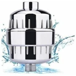 Shower Filter, Anti Limescale Shower Filter Filters Chloramine, Fluoride And Heavy Metals, Shower Filter With Replaceable Cartridges Soften Hard Water, Protect Skin And Hair
