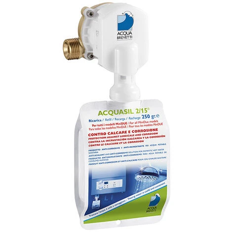 Advantay 1/2” M X M Brass Acqua Brevetti MiniDue Liquid Water Conditioner 3 Advantay 1/2” M X M Brass Acqua Brevetti MiniDue Liquid Water Conditioner