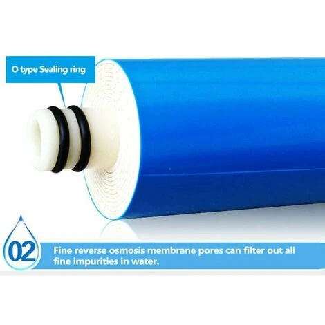 1812-75G Reverse Osmosis 75Gpd Universal Reverse Osmosis Membrane Ro Compatible Replacement Fits Residential Filter Water Purifier 5 1812-75G Reverse Osmosis 75Gpd Universal Reverse Osmosis Membrane Ro Compatible Replacement Fits Residential Filter Water Purifier - Image 3